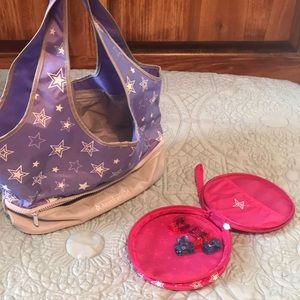 American girl doll tote and accessories tote